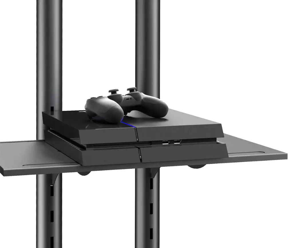 Pedestal con Ruedas para TV 37 a 70 Pulg  VESA Max 600x400mm Carga 40 kg