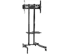 Glixco P1030T Pedestal con Ruedas para TV 37 a 70 Pulg  VESA Max 600x400mm Carga 40 kg