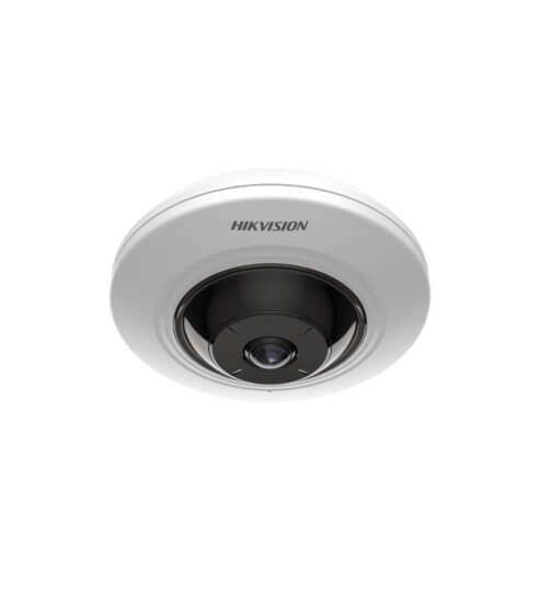 Hikvision DS2CD2955G0-ISU Camara Ojo de Pez IP 5MP Lente 1.05mm Panoramica 180°