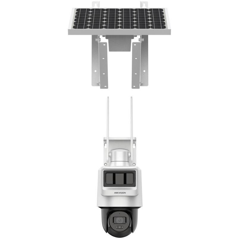 Hikvision DS2DE2C400IWG-K/4G | Camara Domo PT IP 4MP p/exterior IR 4mm 4G con Panel Solar