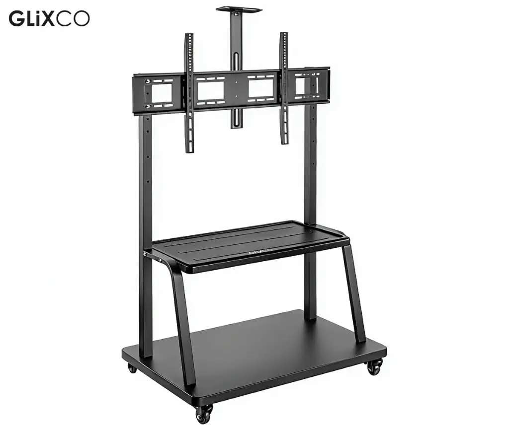 [111341] [GLIXCO] [AT1036L] Rack para Pantalla Interactiva de 55" a 100" con ruedas