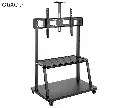 Rack para Pantalla Interactiva de 55" a 100" con ruedas