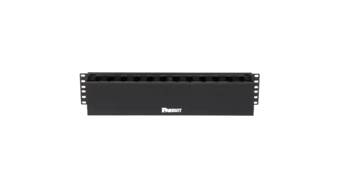 Panduit WMPF1E ORGANIZADOR DE CABLES HORIZONTAL FRONTAL 2U