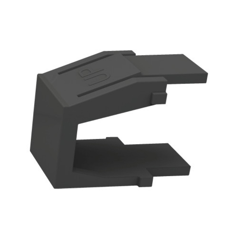 Furukawa 35050369 Tapa Ciega p/Face Plate RJ45 color negro (Paq/10)