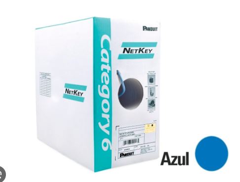 PANDUIT NUL6C04BU-FE | CABLE NETKEY U/UTP CAT-6 LSZH-1 (R/305M)