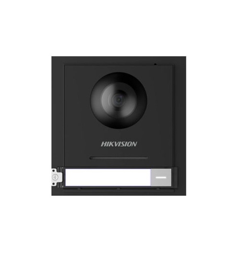 [110638] Hikvision DS-KD8003-IME1 Estacion de Videoportero 2MP Ojo de Pez c/1 boton