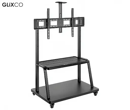 [111341] [GLIXCO] [AT1036L] Rack para Pantalla Interactiva de 55" a 100" con ruedas