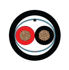 [111953] [CONDENERG] [01020215LSZH/N/R3] Cable DataxCom para Control LSZH negro 2x16AWG R/305m