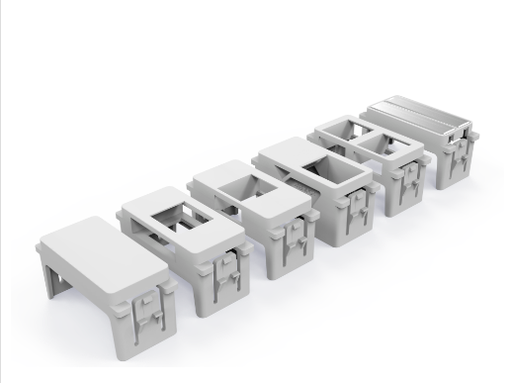 [0101010810] Furukawa 35050722 MODULO ANGULAR DE 1P PARA FACEPLATE MODULAR