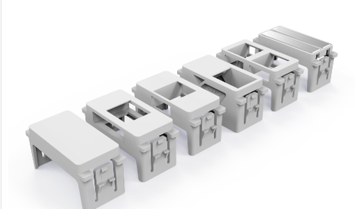 [108119] [FURUKAWA] [35050725] Furukawa 35050725 MODULO DE TAPA CIEGA PARA FACEPLATE MODULAR