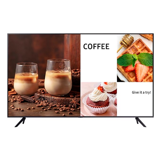 Samsung LH50BEDHLGGXPE Monitor Business TV BE50D-H BIZ Tv 50" 16x7 300NITS LCD Cristal Processor 4K
